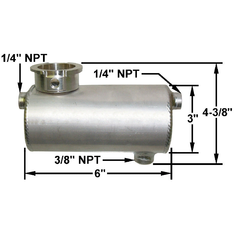 SURGE TANK, HORZONTAL MOUNT
