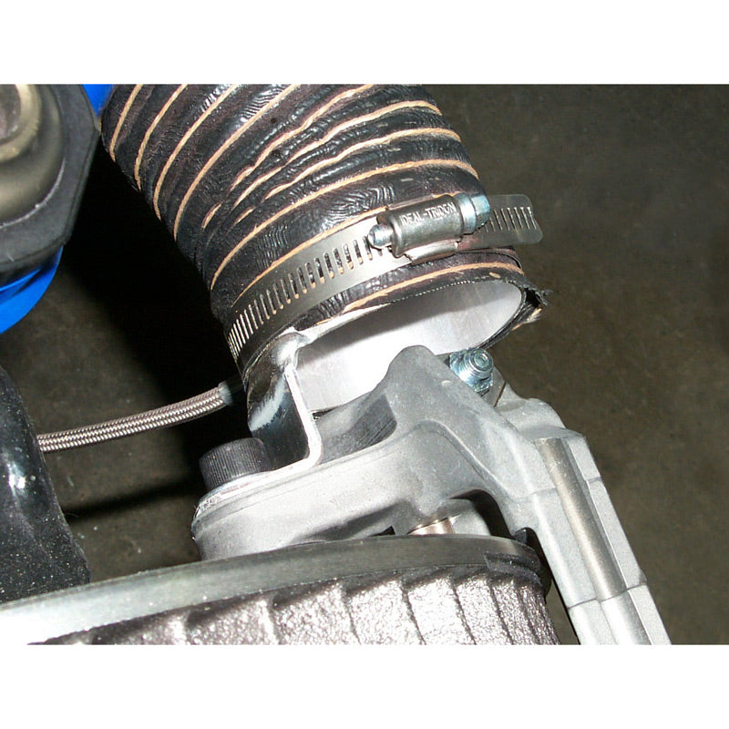 SPINDLE BRACKET FOR SECONDARYBRAKE COOLER HOSE, CAMARO CUP