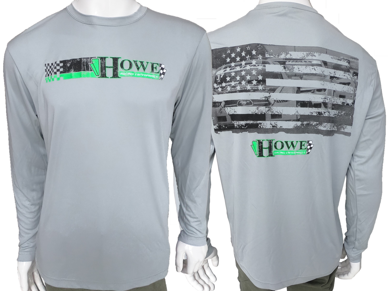 PERFORMANCE T-SHIRT - LONG SLEEVE, SILVER